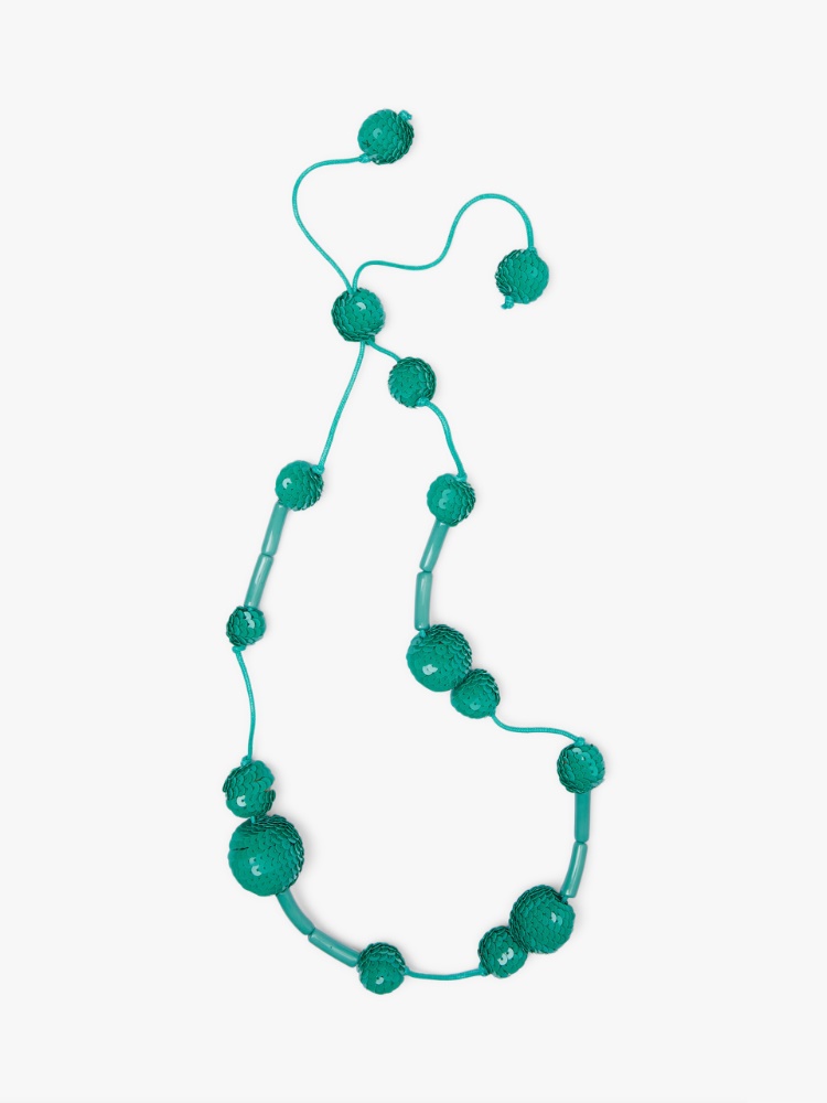 Resin and cotton necklace - GREEN - Weekend Max Mara - 2