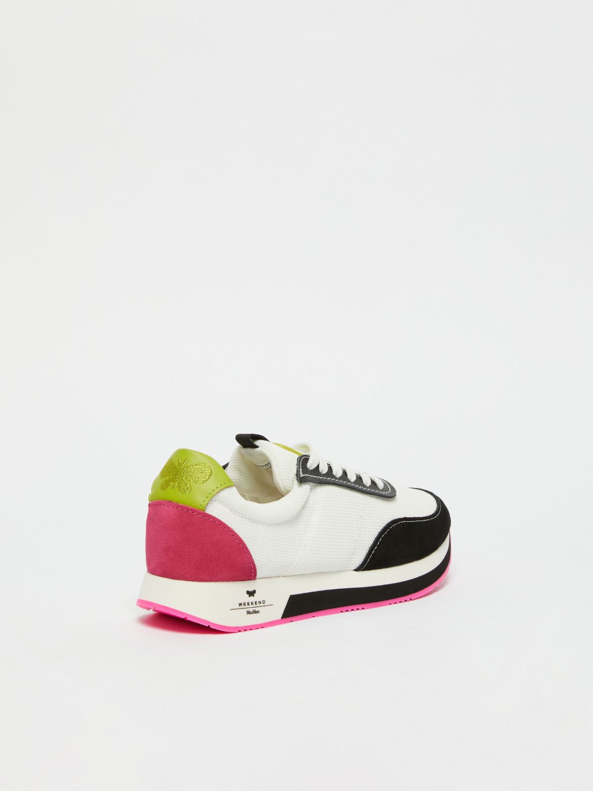 Leather sneakers - WHITE - Weekend Max Mara - 3