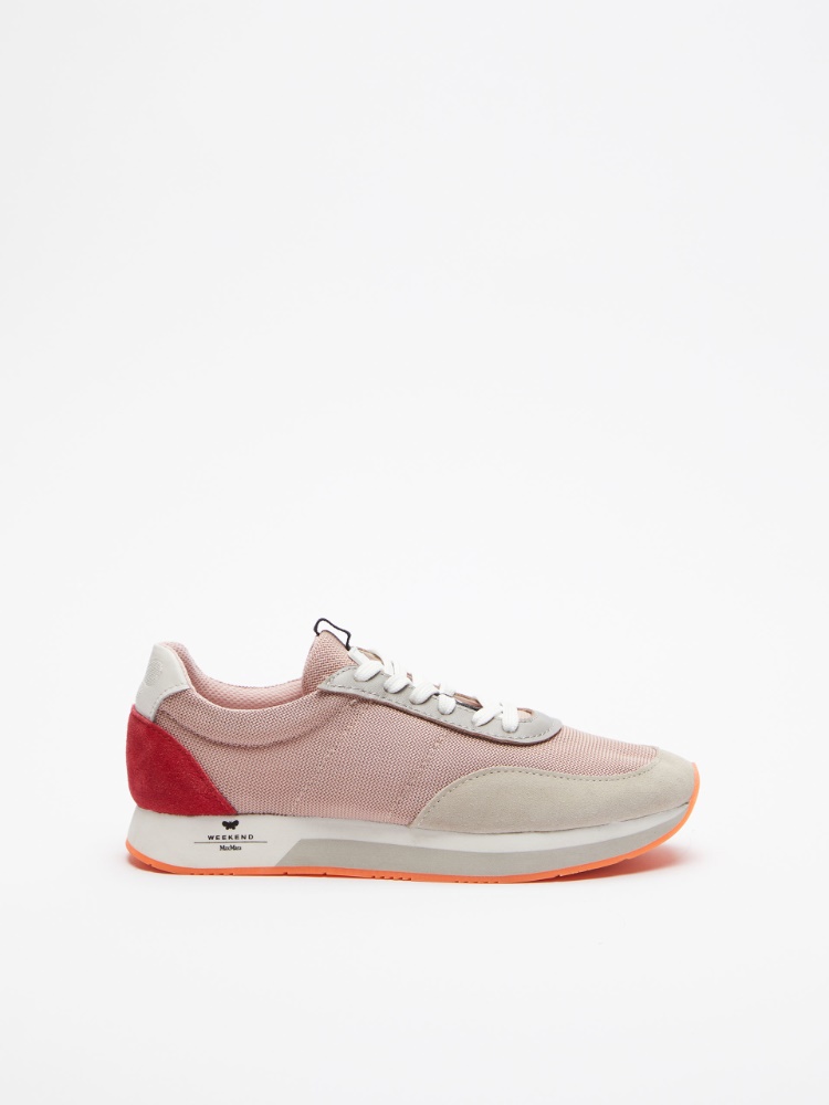Leather sneakers - ANTIQUE ROSE - Weekend Max Mara