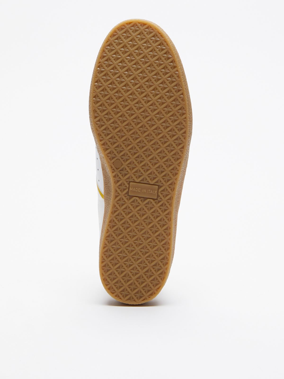 Trainers in technical fabric and leather - BRIGHT YELLOW - Weekend Max Mara - 4