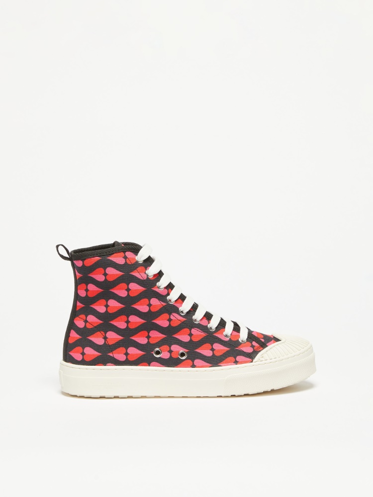 Sneakers in cotone - ROSSO - Weekend Max Mara - 2