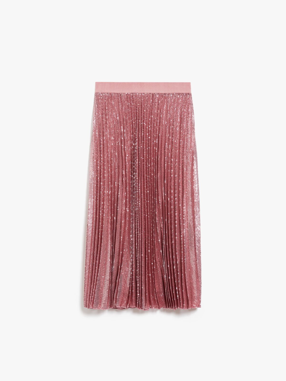 Tulle skirt with sequins - PINK - Weekend Max Mara - 5