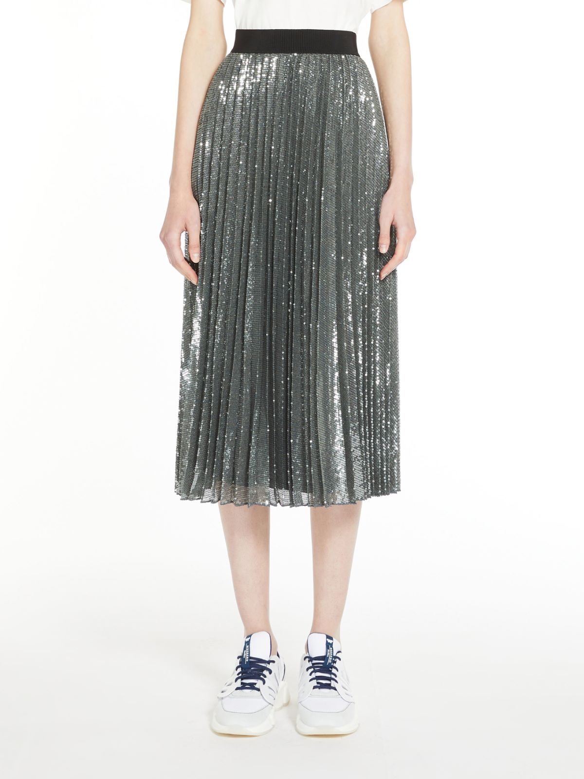 Tulle skirt with sequins - MEDIUM GREY - Weekend Max Mara - 2