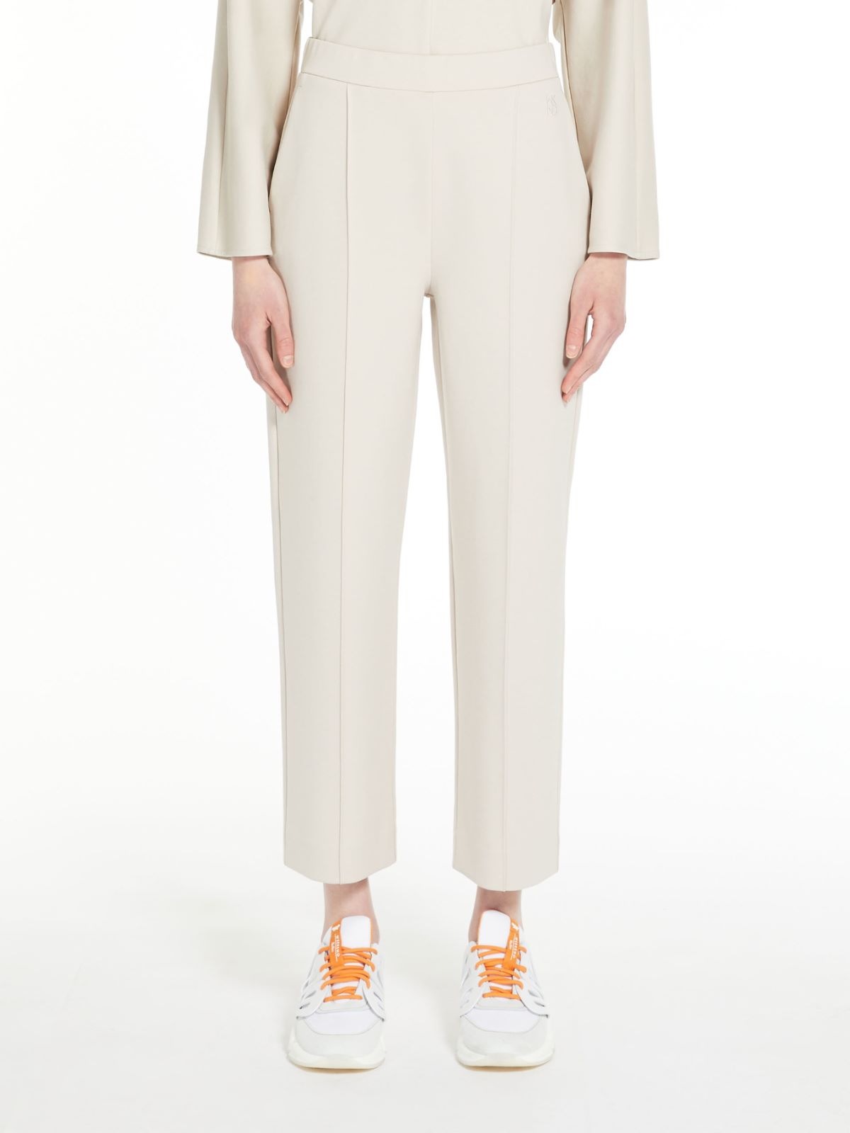 Jersey trousers - SAND - Weekend Max Mara - 2