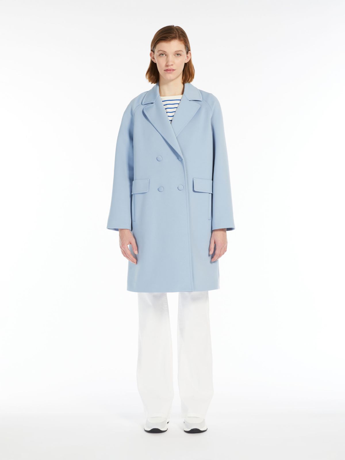 Double-breasted coat - LIGHT BLUE - Weekend Max Mara - 2