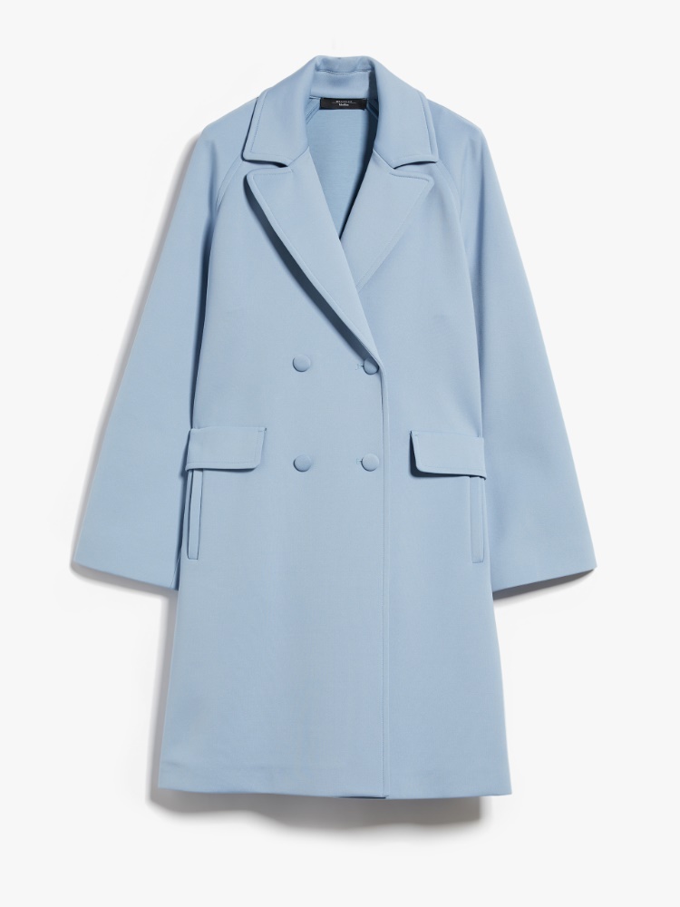 Double-breasted coat - LIGHT BLUE - Weekend Max Mara