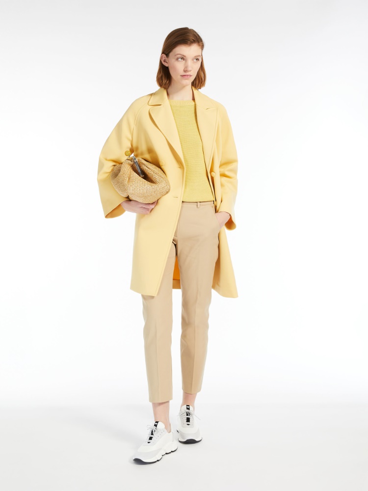 Cappotto in jersey - GIALLO - Weekend Max Mara