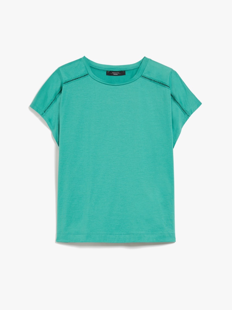 T-shirt in cotton jersey - GREEN - Weekend Max Mara - 2