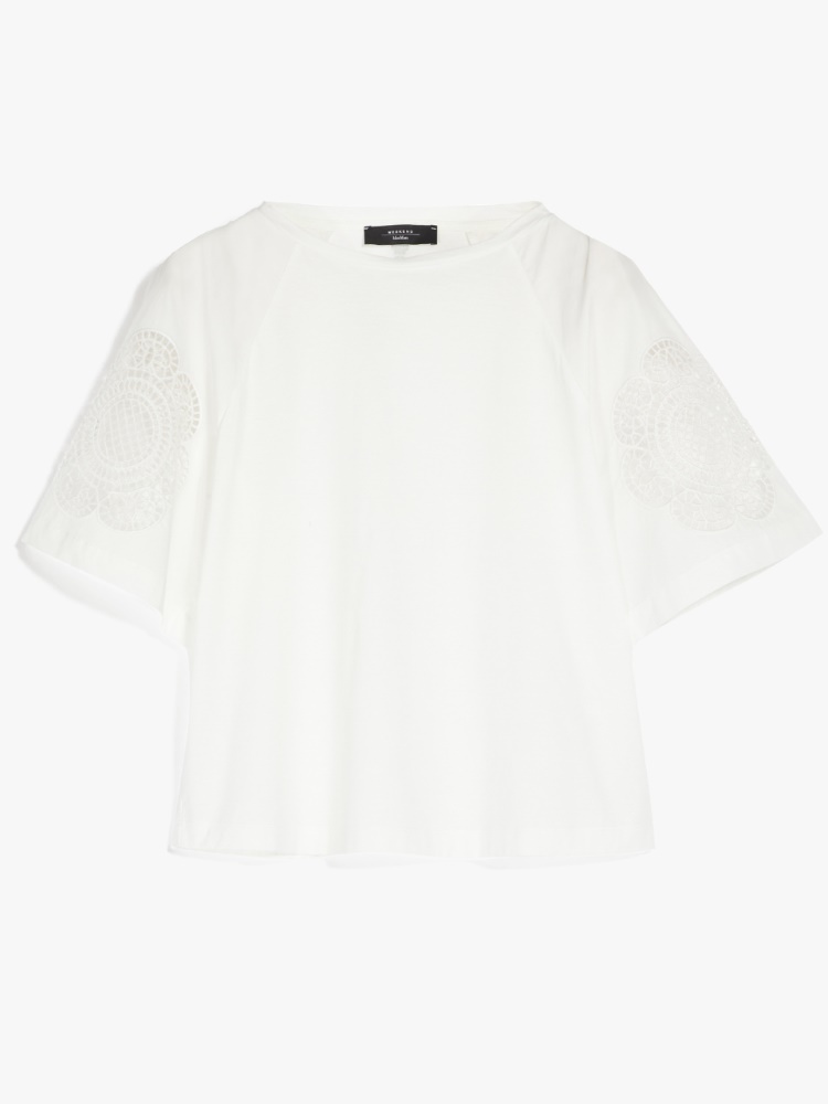 Cotton jersey T-shirt - WHITE - Weekend Max Mara