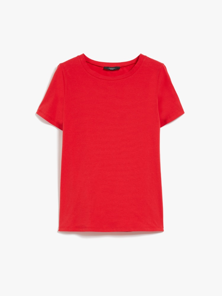 Jersey T-shirt - RED - Weekend Max Mara - 2