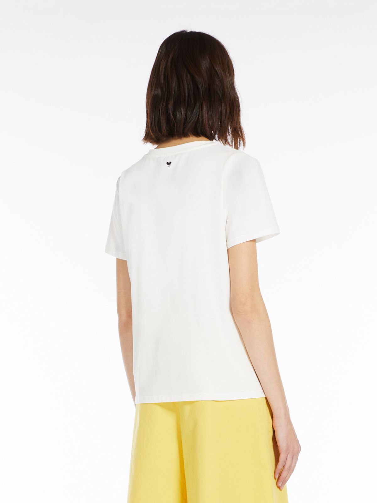 T-shirt in printed jersey - WHITE - Weekend Max Mara - 3