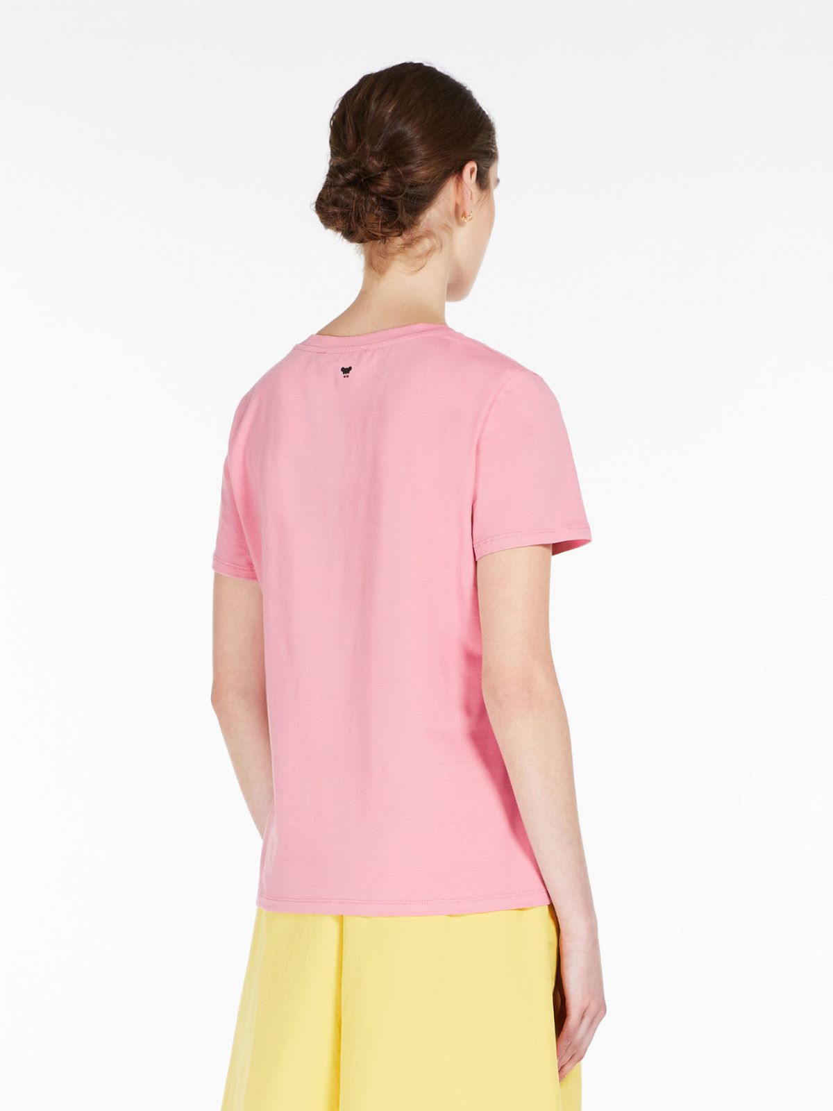 T-shirt in printed jersey - ANTIQUE ROSE - Weekend Max Mara - 3