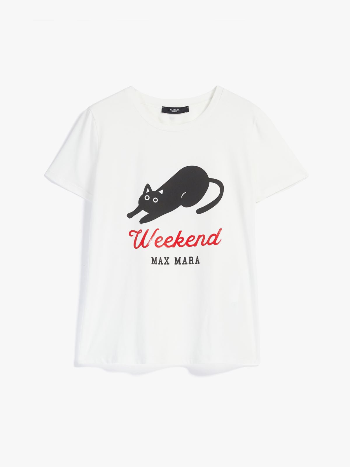 T-shirt in printed jersey - WHITE - Weekend Max Mara - 6