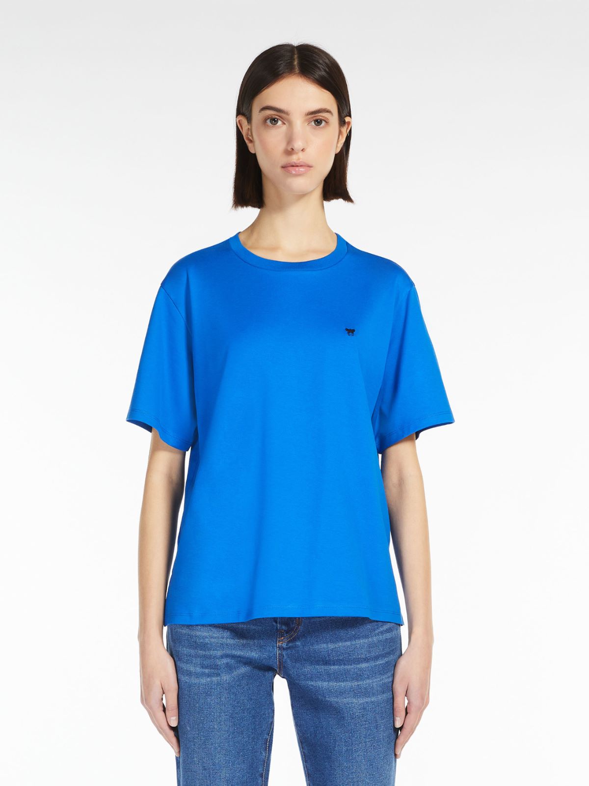 Jersey T-shirt - CORNFLOWER BLUE - Weekend Max Mara - 2
