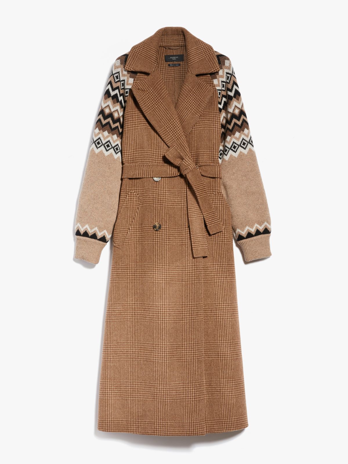 Wool broadcloth coat - CARAMEL - Weekend Max Mara - 6