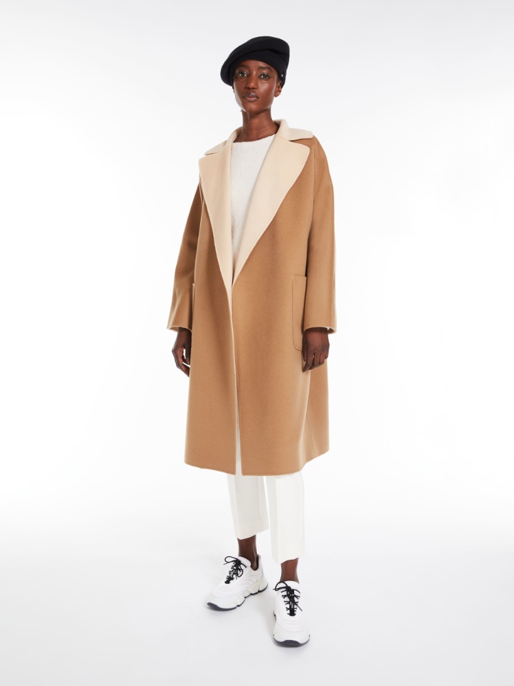 Wrap coat in wool - CAMEL - Weekend Max Mara - 2