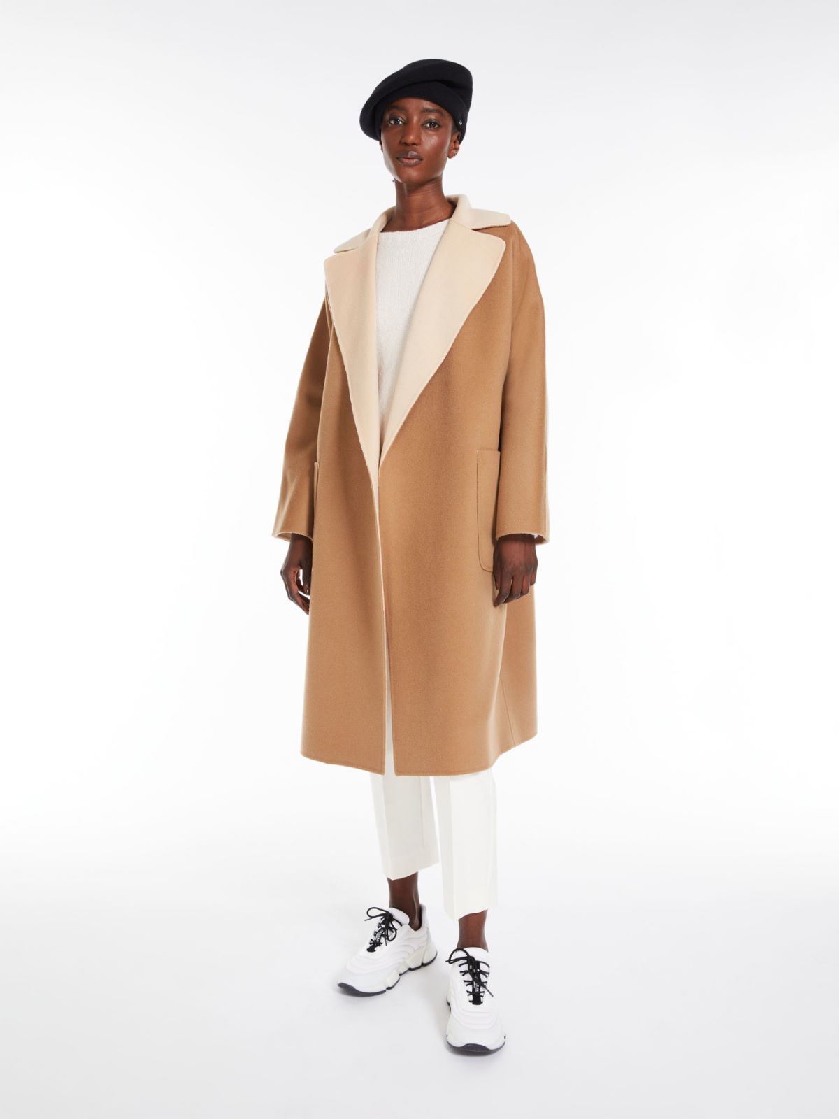 Wrap coat in wool - CAMEL - Weekend Max Mara