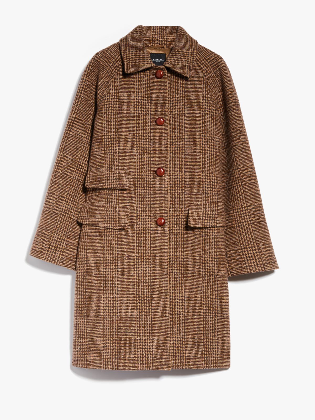 Wool tweed coat - HAZELNUT BROWN - Weekend Max Mara - 5