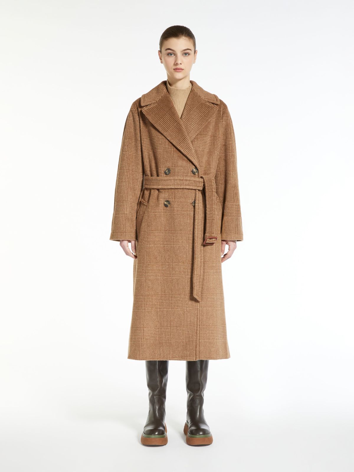 Wool, alpaca and mohair coat - CARAMEL - Weekend Max Mara - 2