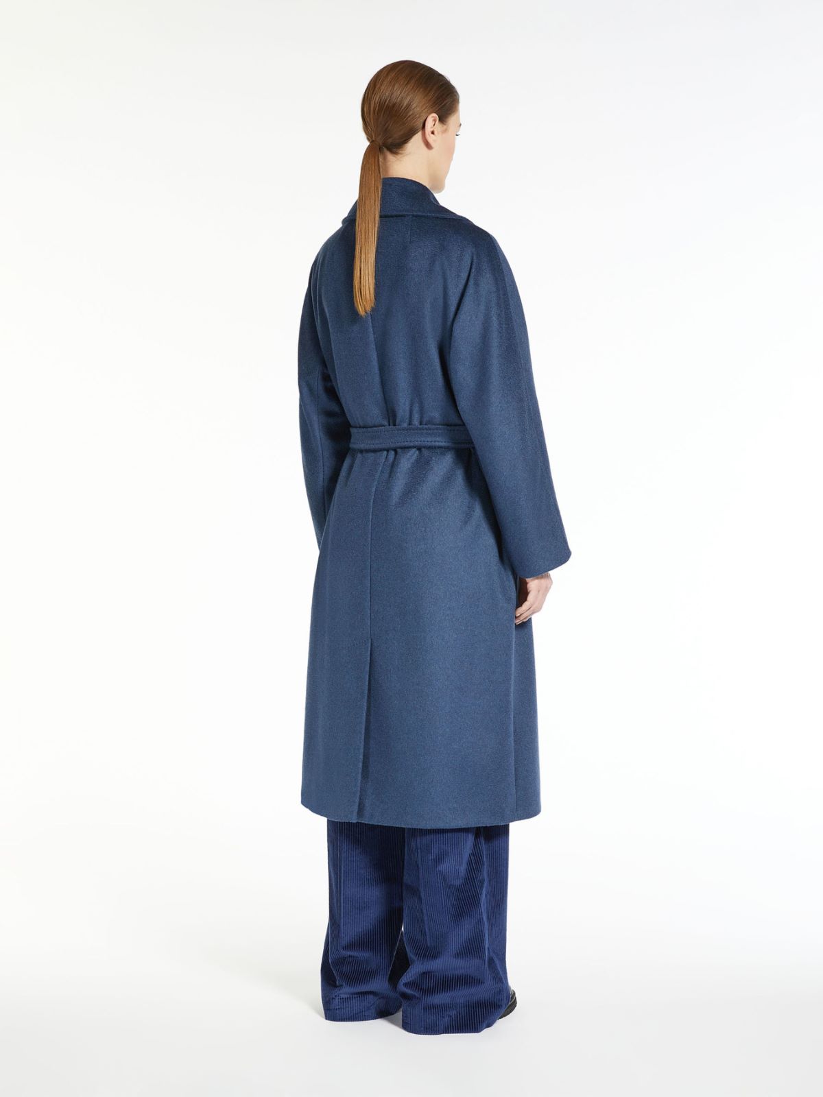 Wool broadcloth coat - NAVY - Weekend Max Mara - 3