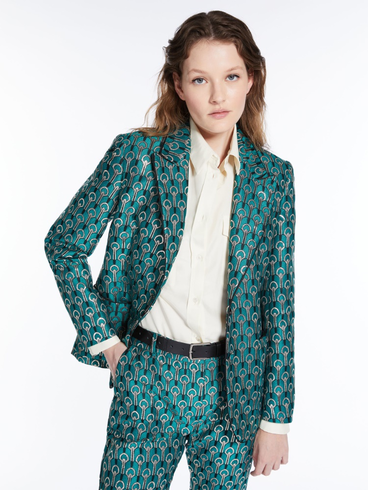 Jacquard fabric blazer -  - Weekend Max Mara