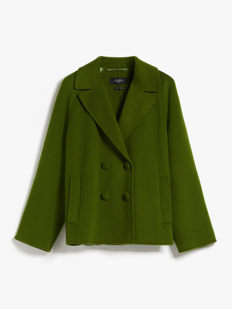 Double-breasted jacket in wool - GREEN - Weekend Max Mara - 2