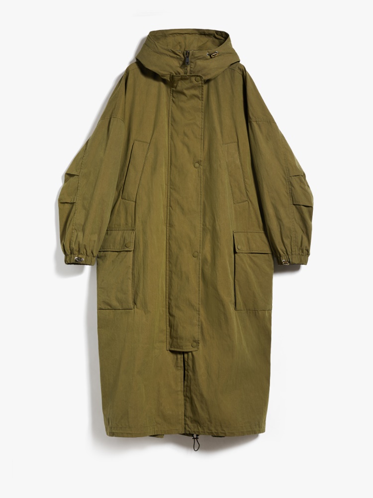 Water-repellent cotton and nylon parka -  - Weekend Max Mara