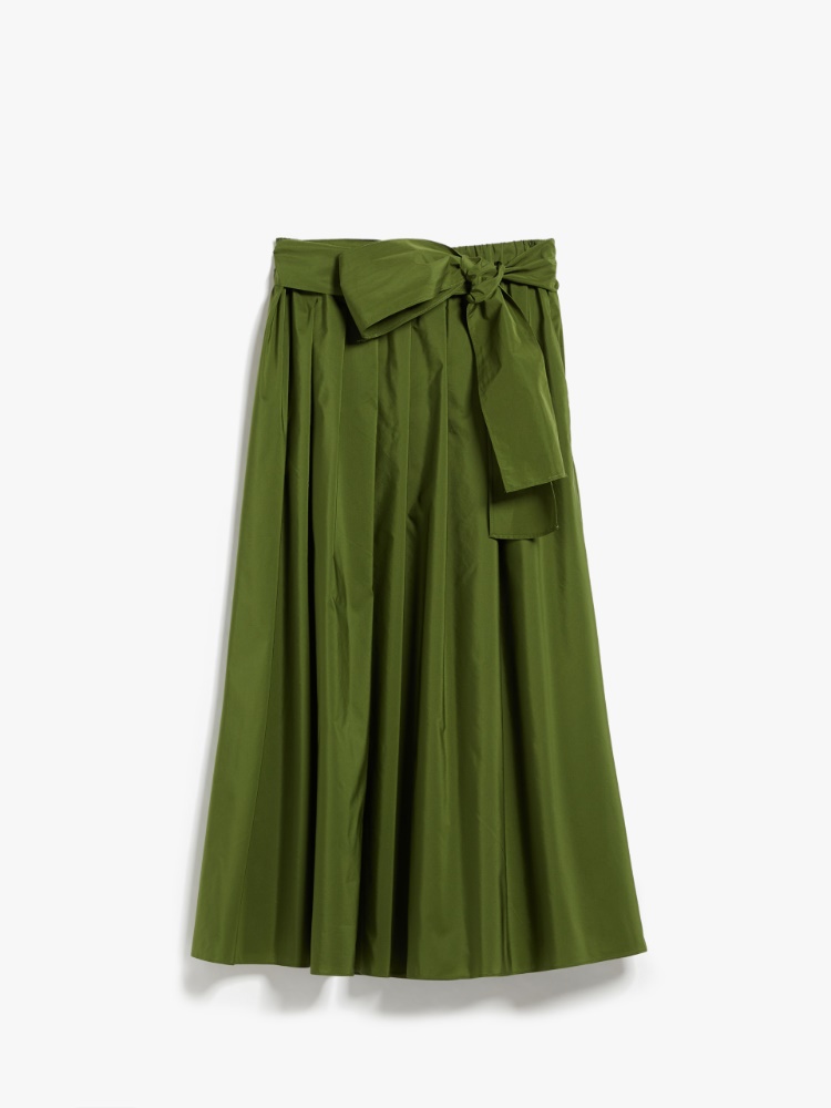 Full skirt in taffeta - GREEN - Weekend Max Mara - 2
