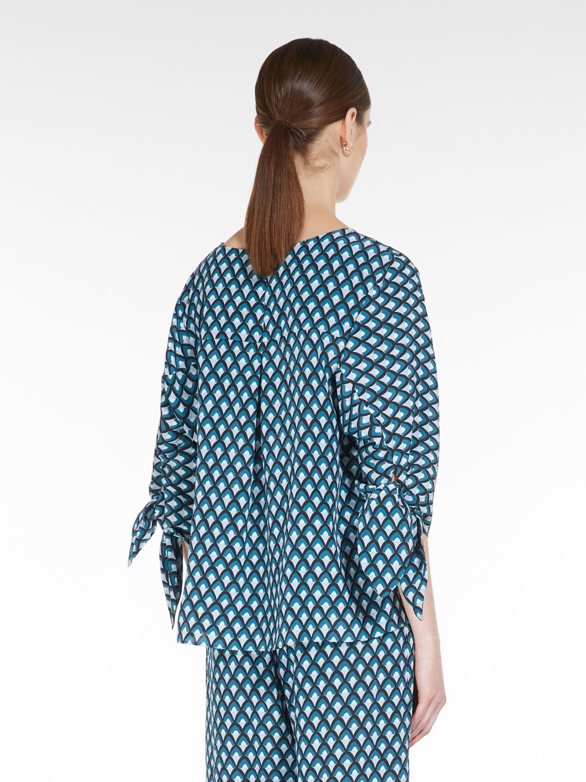 Printed silk blouse - OIL - Weekend Max Mara - 3