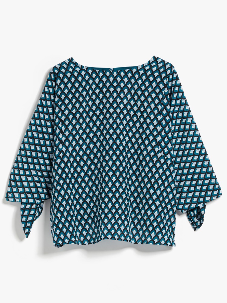 Printed silk blouse - OIL - Weekend Max Mara - 2