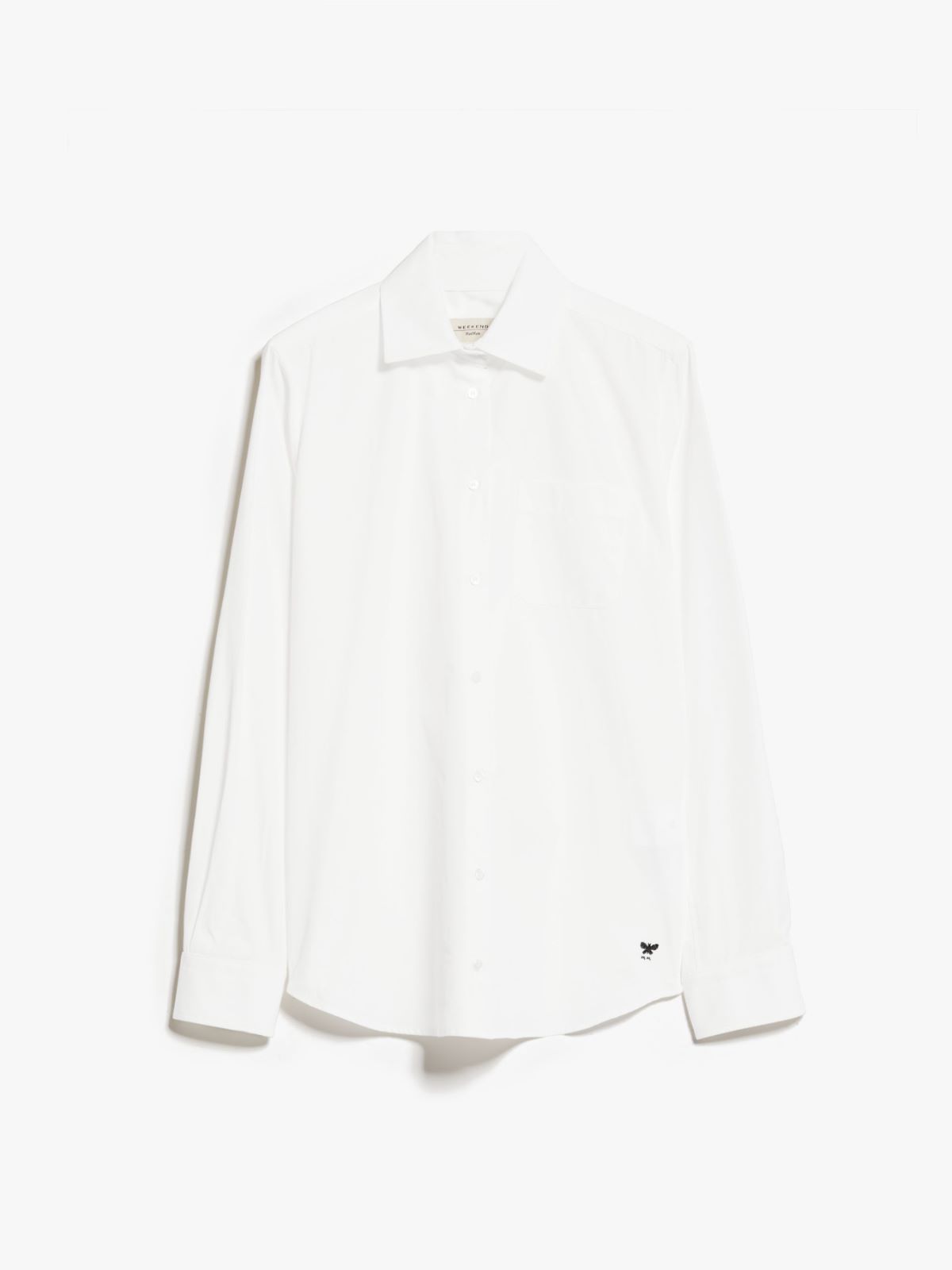 Shirt in cotton poplin - OPTICAL WHITE - Weekend Max Mara - 6