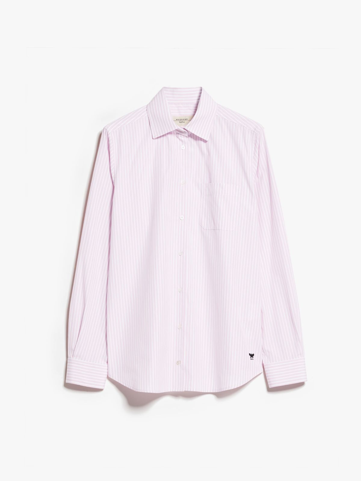 Shirt in cotton poplin - PINK - Weekend Max Mara - 7