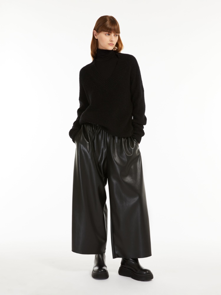Coated jersey trousers -  - Weekend Max Mara
