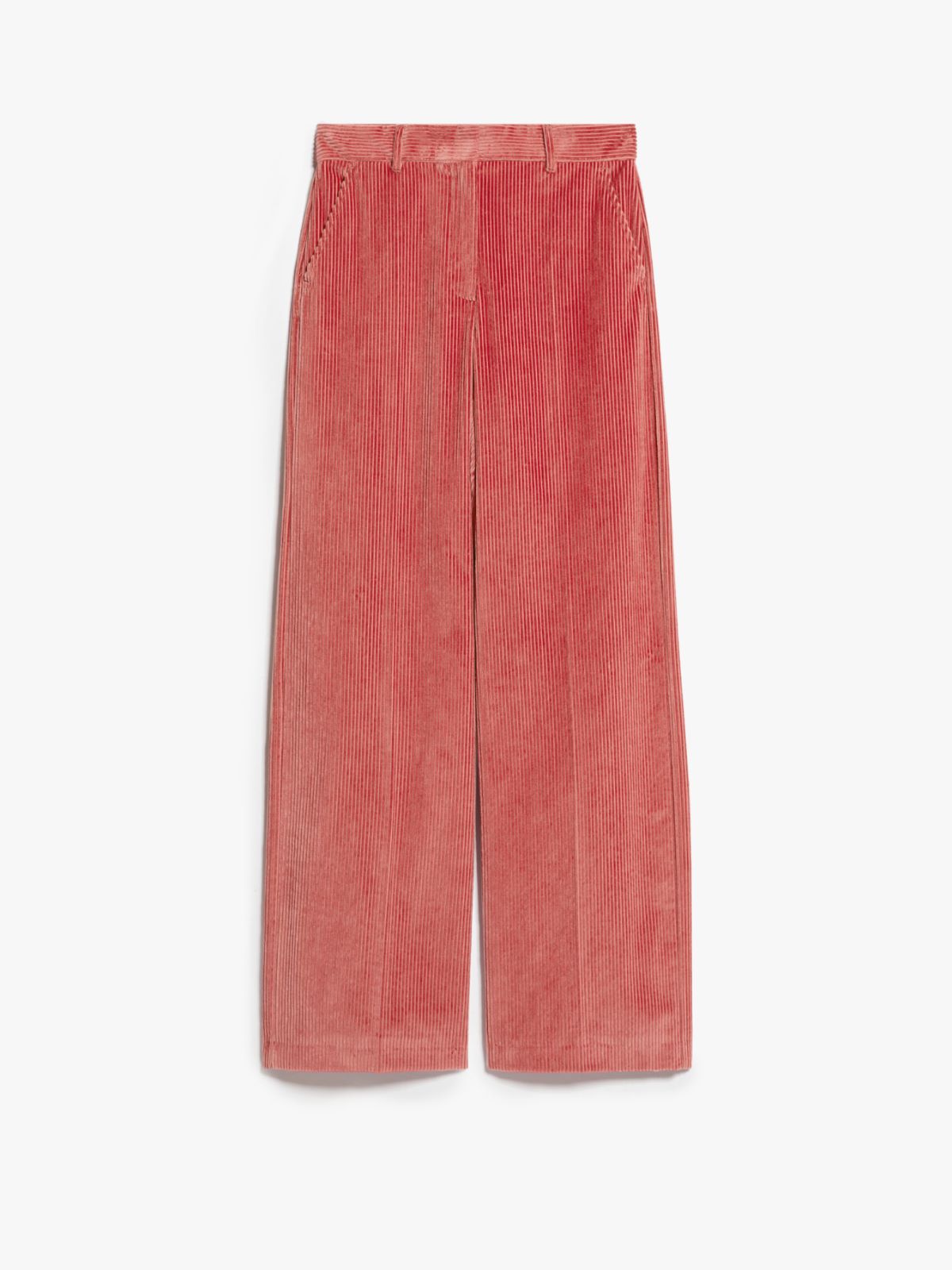 Cotton velvet trousers - BRICK RED - Weekend Max Mara - 5