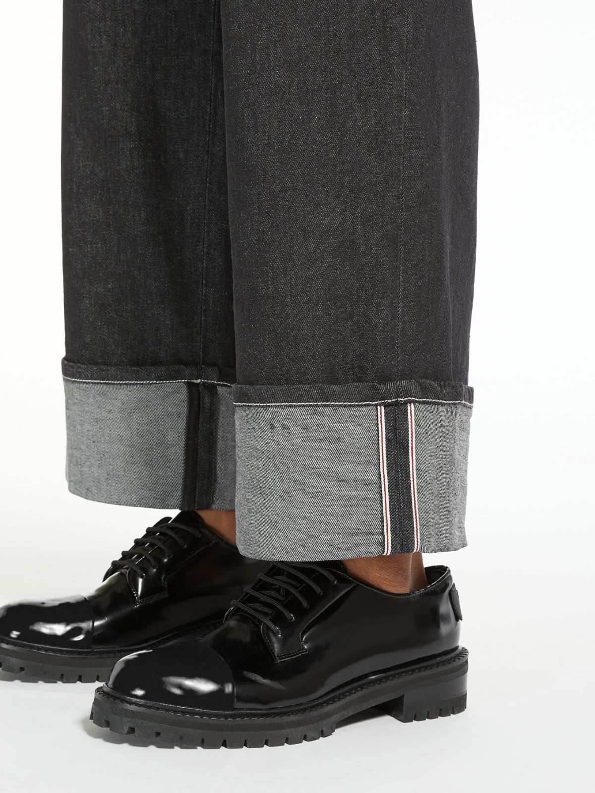 Pantaloni in denim di cotone - NERO - Weekend Max Mara - 4
