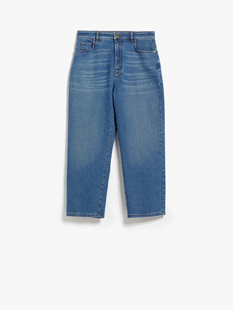 Cropped denim jeans - NAVY - Weekend Max Mara - 2