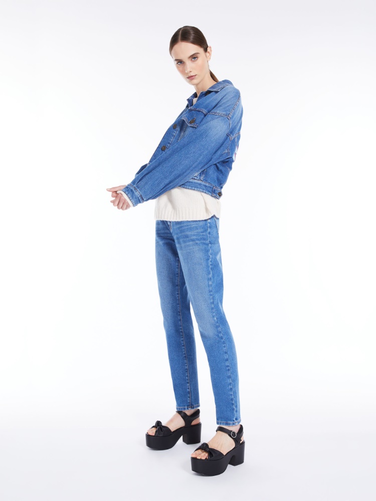 Slim-fit denim jeans - NAVY - Weekend Max Mara