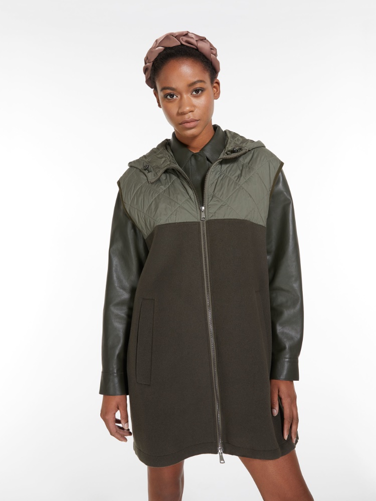 Gilet in technical fabric and wool -  - Weekend Max Mara