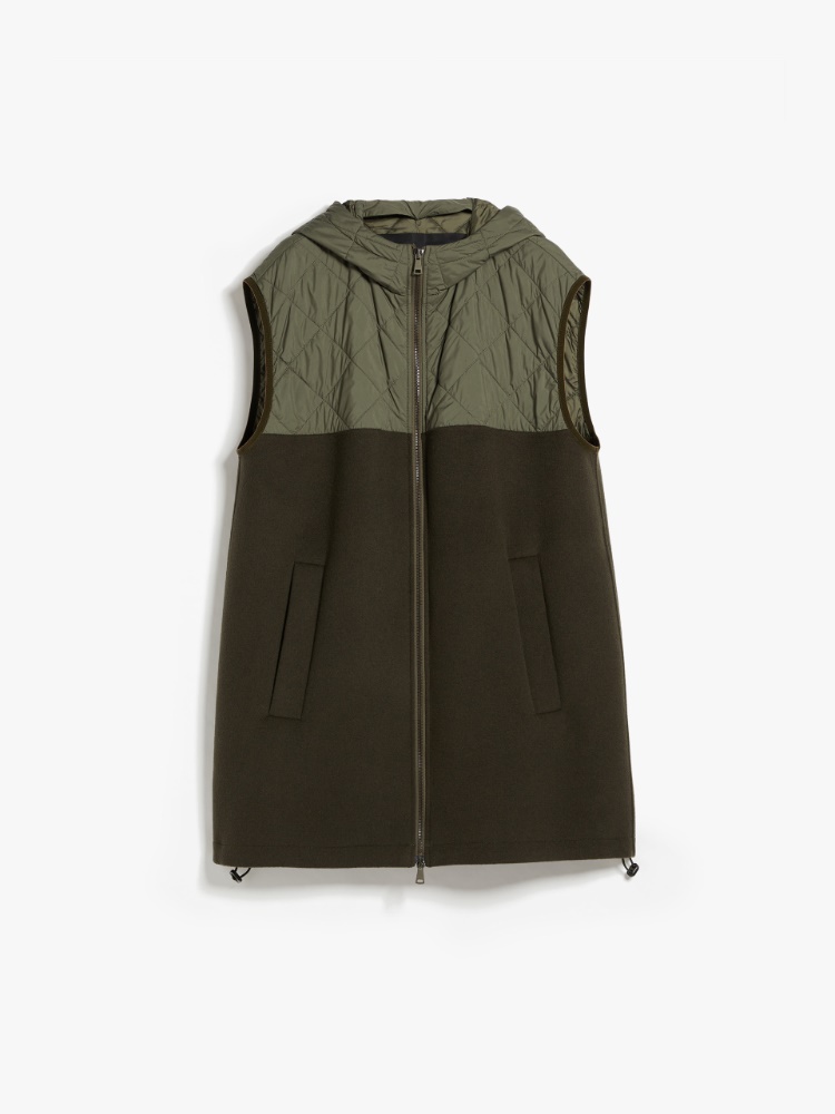 Gilet in technical fabric and wool -  - Weekend Max Mara - 2