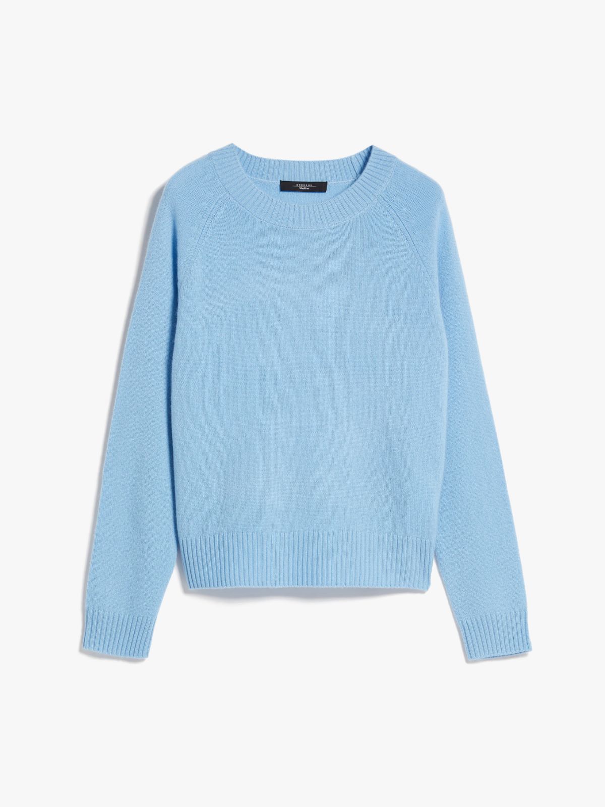 Striped cashmere knit, sky blue | Weekend Max Mara