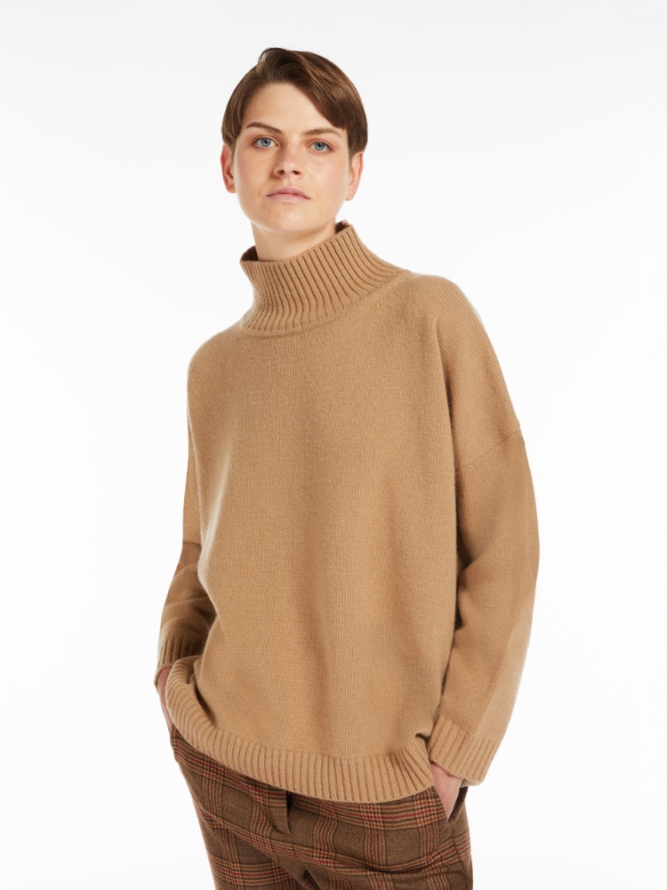 Wool yarn sweater - CAMEL - Weekend Max Mara