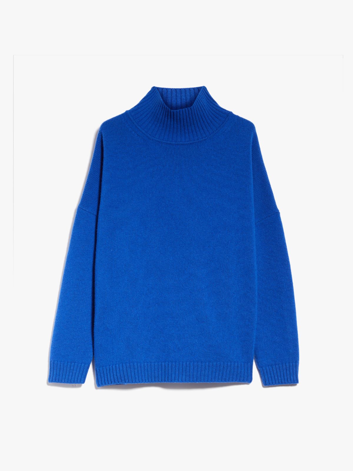 Wool yarn sweater - CORNFLOWER BLUE - Weekend Max Mara - 6