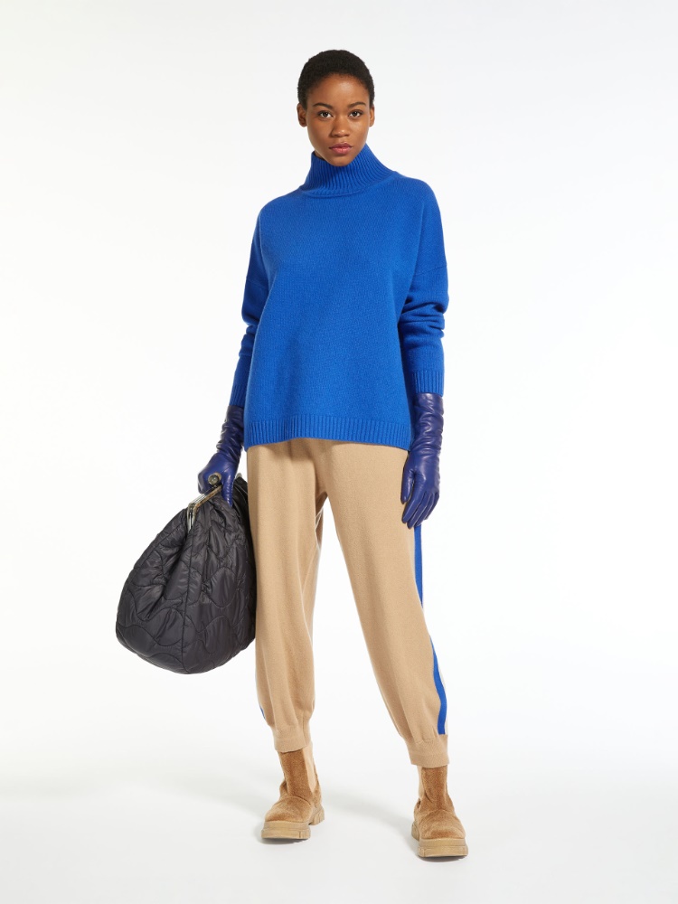 Wool yarn sweater - CORNFLOWER BLUE - Weekend Max Mara
