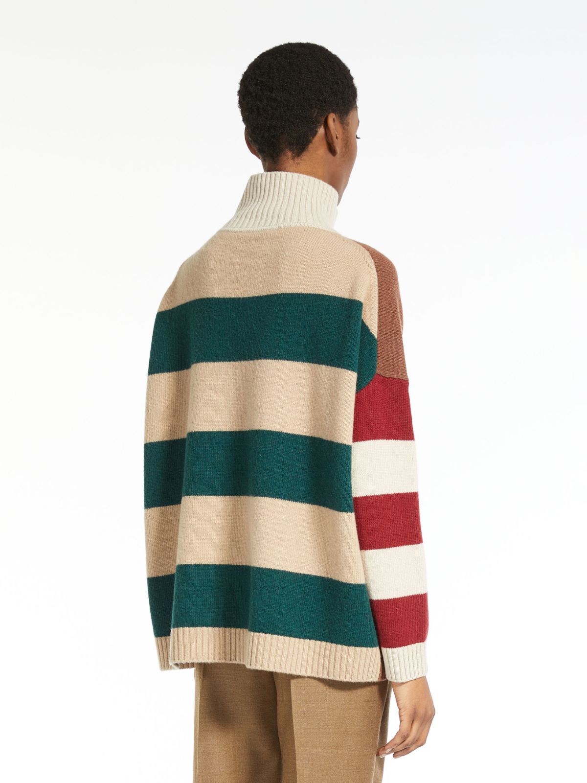 Wool yarn sweater - BEIGE - Weekend Max Mara - 3