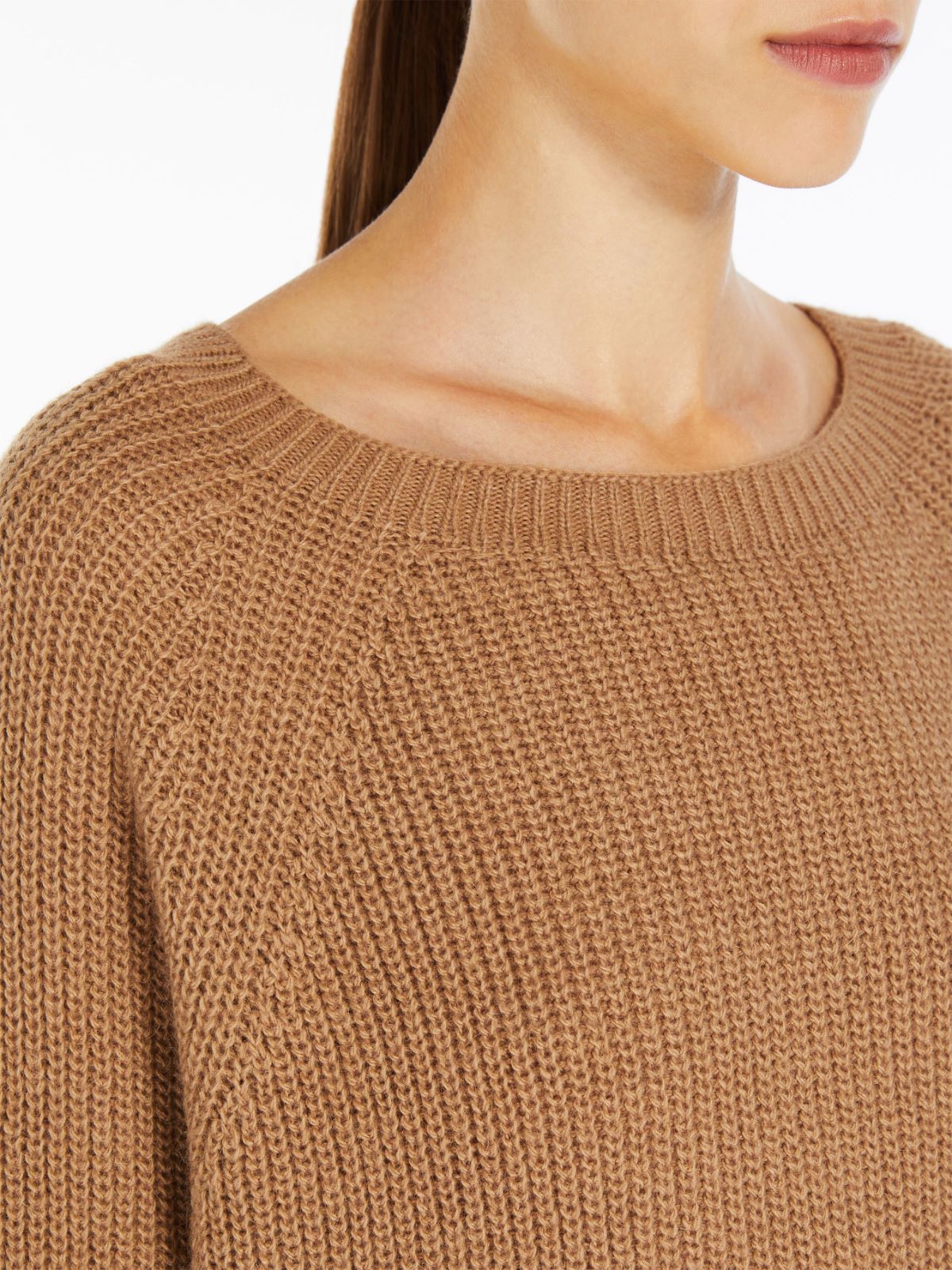 Mohair yarn sweater - CAMEL - Weekend Max Mara - 5