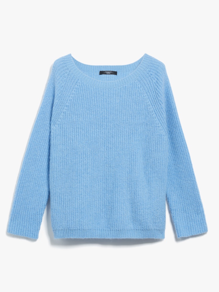 Mohair yarn sweater - LIGHT BLUE - Weekend Max Mara - 2