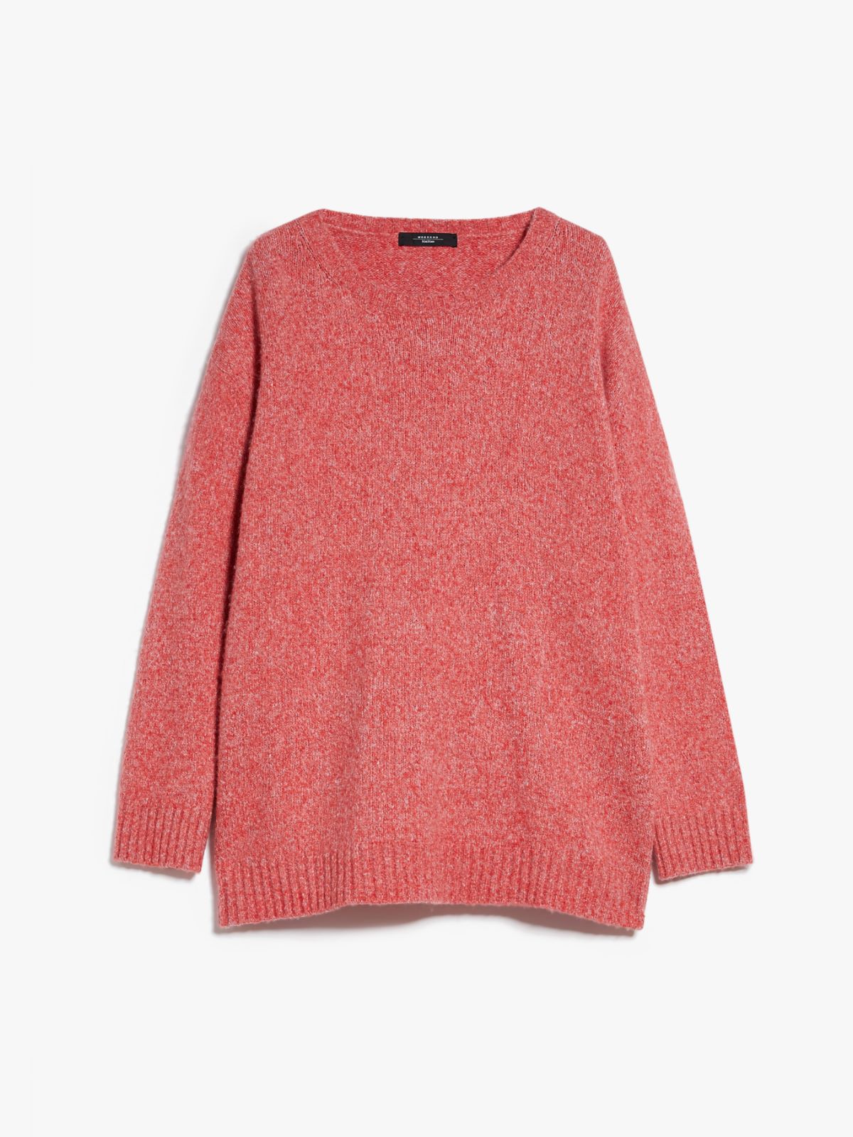 Alpaca and wool yarn sweater, pink Weekend Max Mara