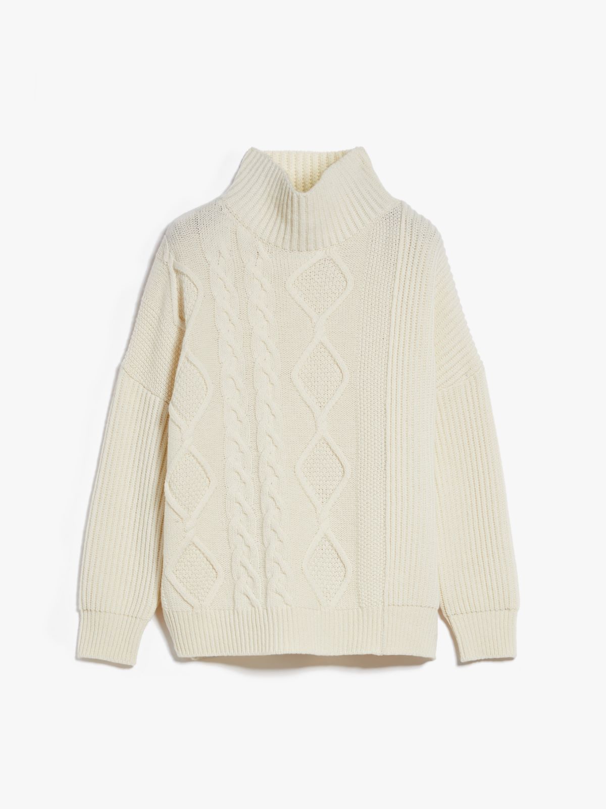 Wool yarn sweater - IVORY - Weekend Max Mara - 6