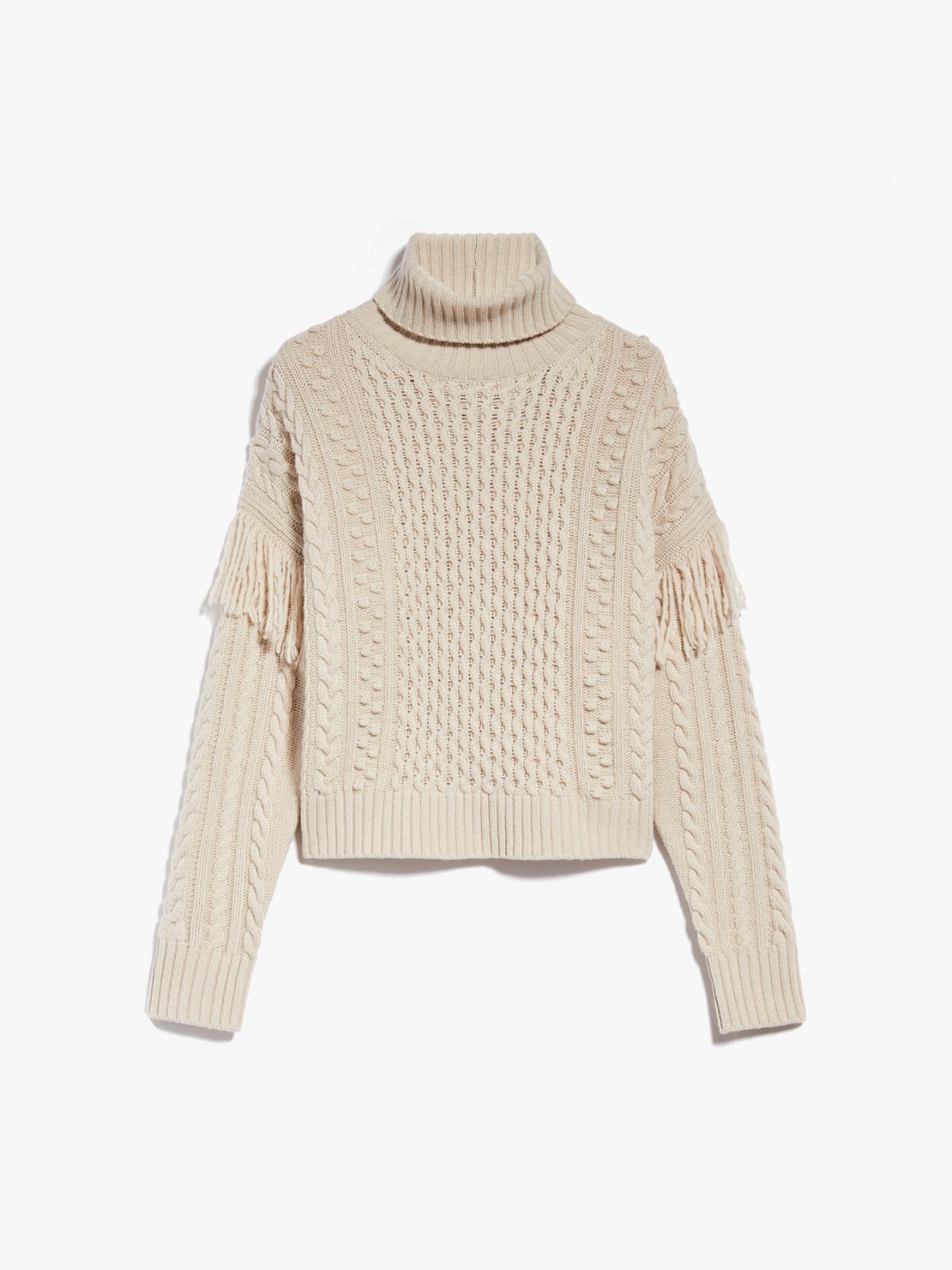 Wool yarn sweater - BEIGE - Weekend Max Mara - 6