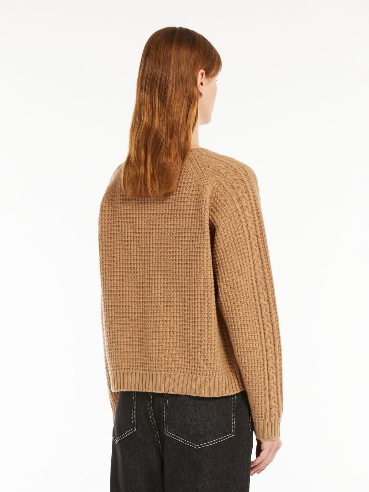 Wool yarn sweater - CAMEL - Weekend Max Mara - 3